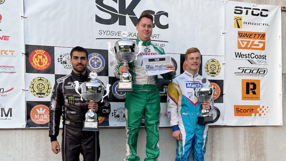 JKC:s Fredrik Andersson vann SKCC-mästerskapet i klassen KZ2.
