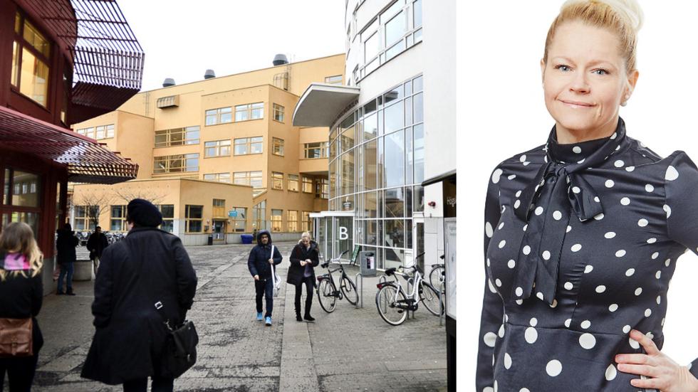 Enligt Johanna Andersson, lokal säkerhetssamordnare på Högskoleservice vid JU, tar högskolan frågorna om hot från främmande makt på största allvar.