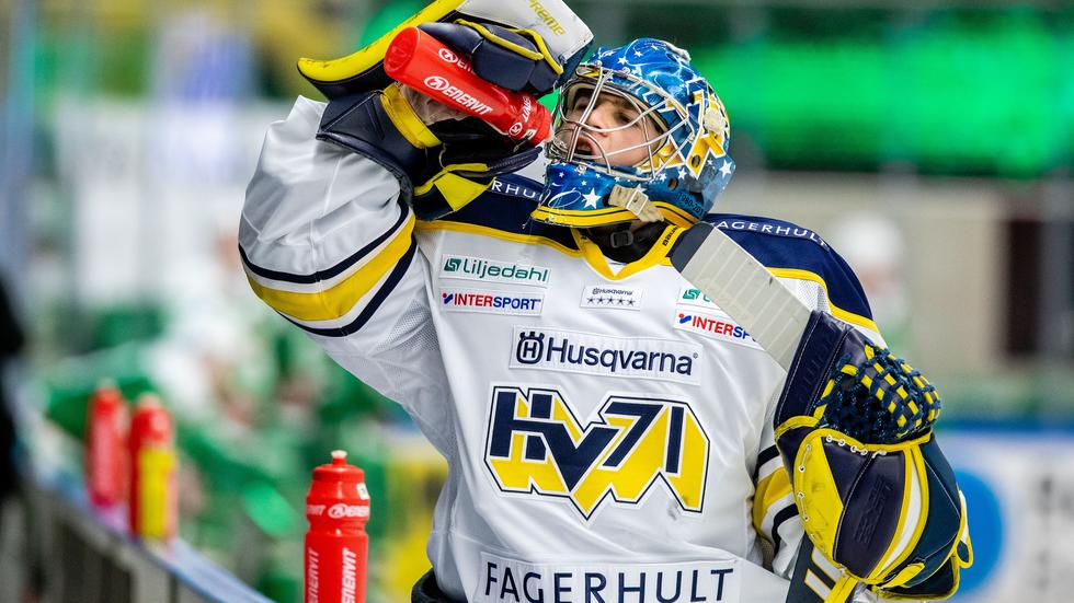 Hampus Hedman lämnar HV71 för HC Dalen. Foto: Bildbyrån. 
