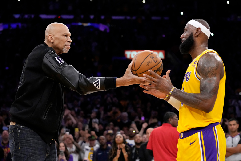 LeBron James passerade Kareem Abdul-Jabbar – Hufvudstadsbladet