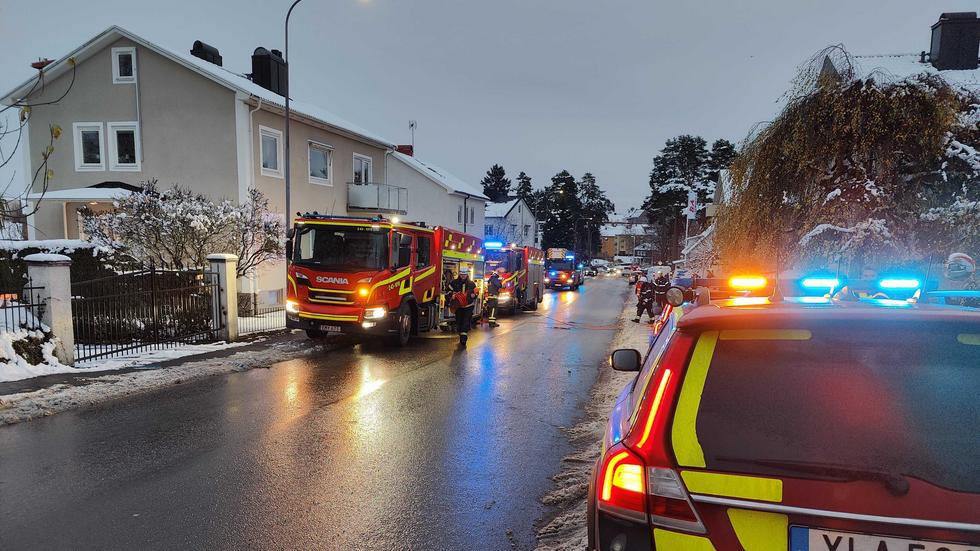 Räddningstjänsten larmas om brand i centrala Jönköping under tisdagseftermiddagen.