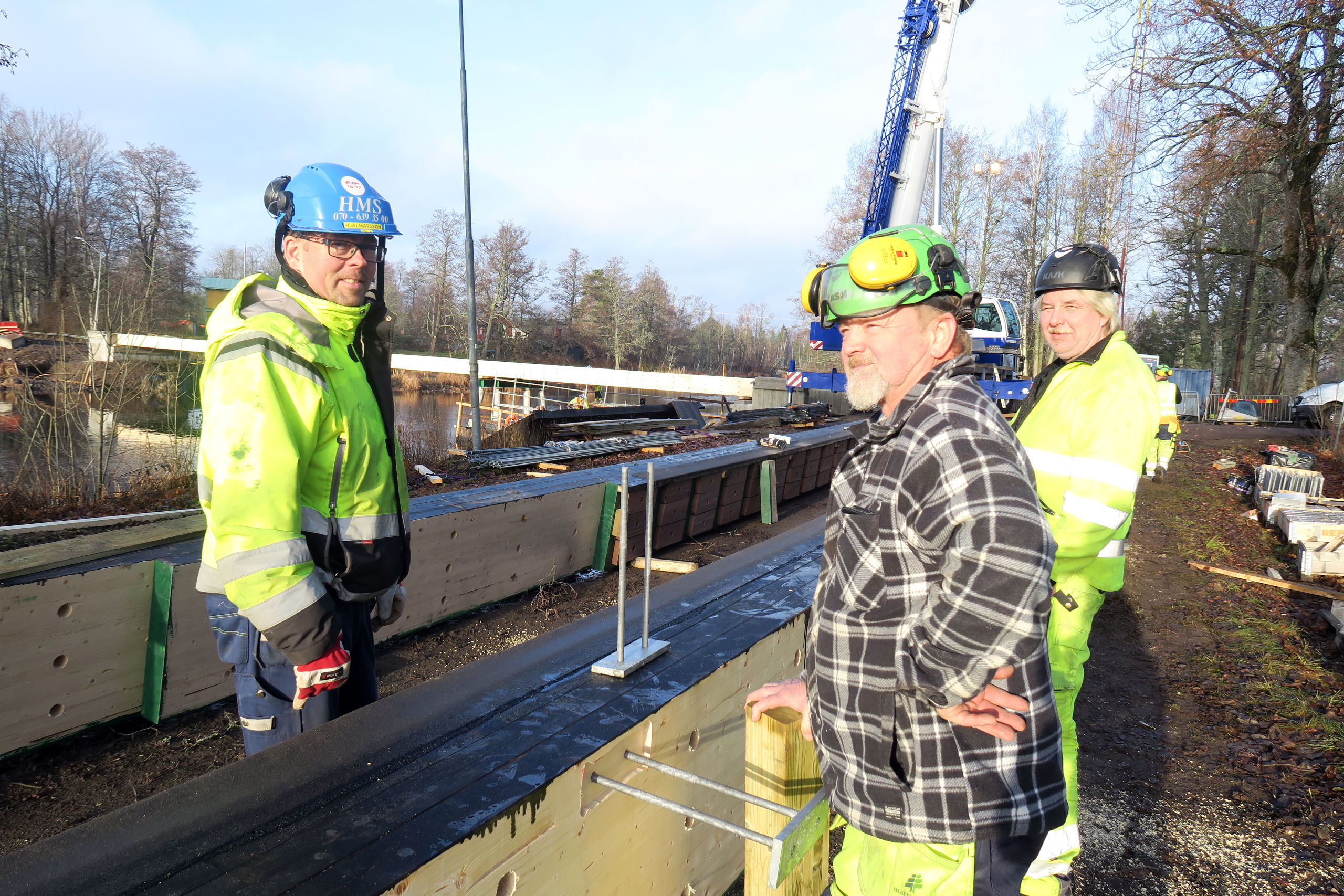 Nu Lyfts Nya Gång Och Cykelbron På Plats Nerikes Allehanda 