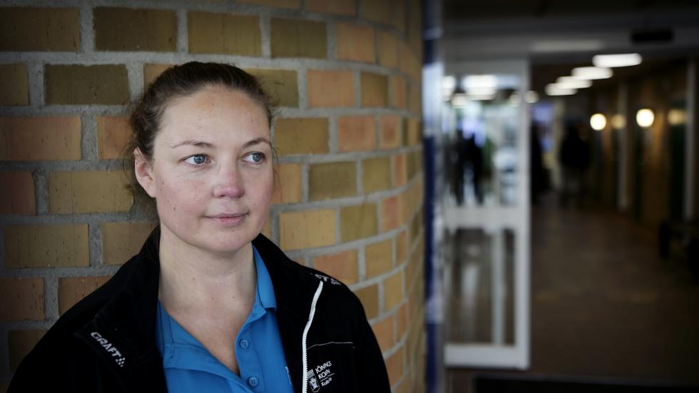 Zophie Vilppala Edvinsson, enhetschef för bad i Jönköpings kommun, säger att det kan få stora följder om man ändrar städrutinerna på badhuset. 