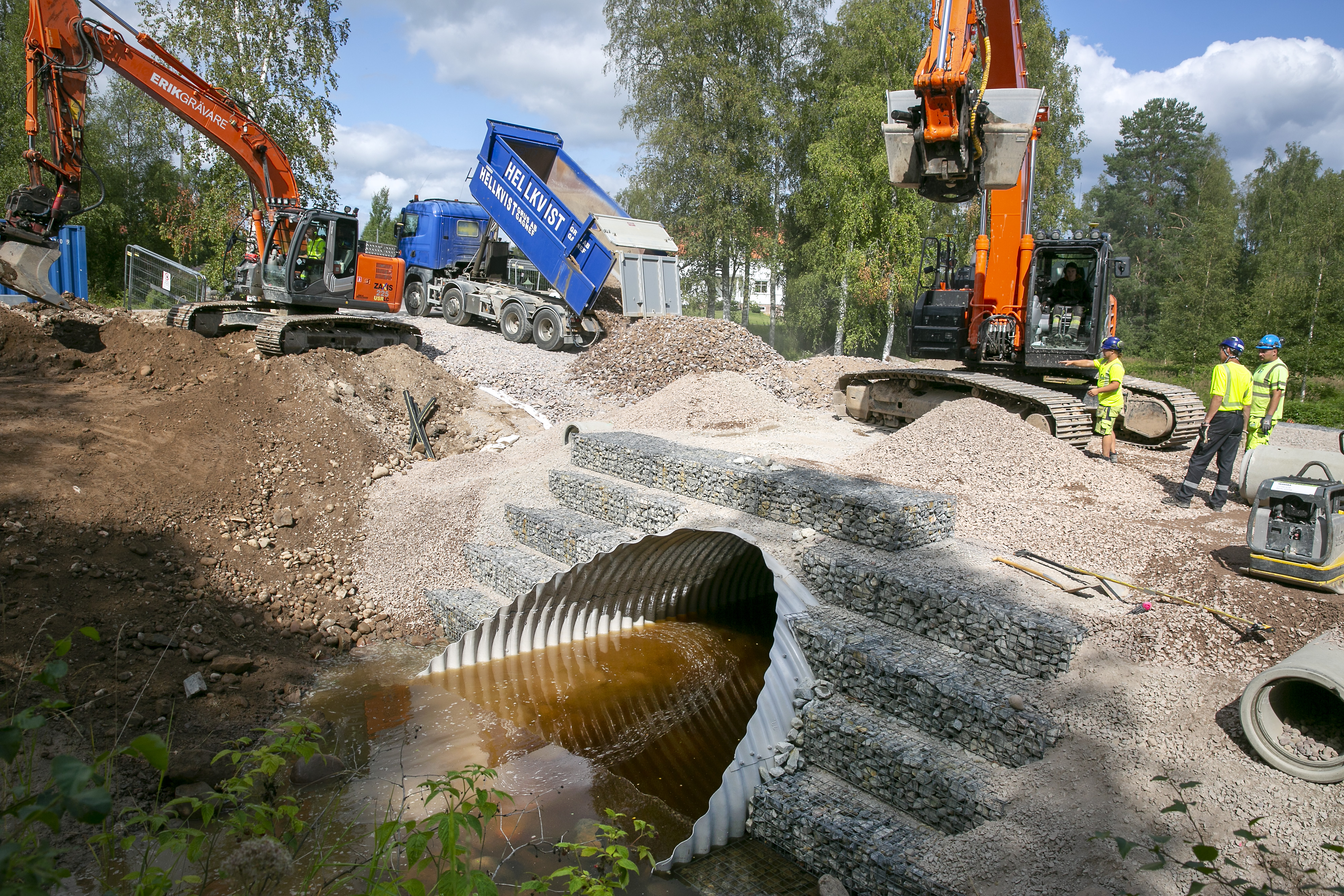 Stor Dieselstöld Från Brobygget I Leksand – 700 Liter Saknades: "Det är ...