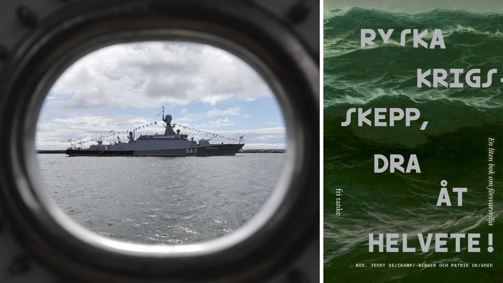 ”Ryska krigsskepp, dra åt helvete!” är titeln som lånats från den ukrainske soldaten Roman Hrybovs svar till ryska angripare av Ormön.
