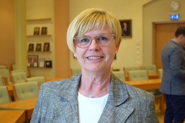 Ann-Marie Nilsson (C) kommunstyrelsens ordförande. 