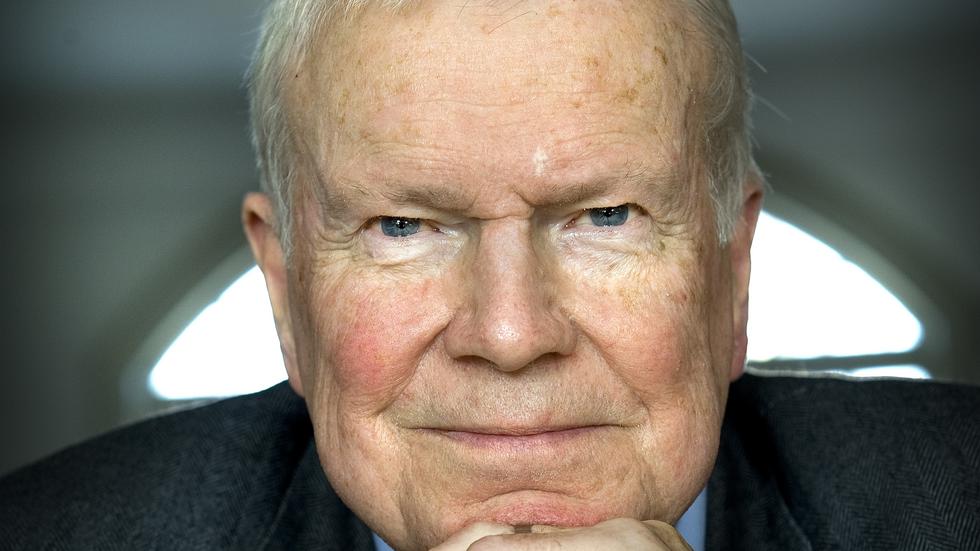 Författaren, litteraturvetaren och akademiledamoten Kjell Espmark är död.

Foto: Dan Hansson / SvD / SCANPIX