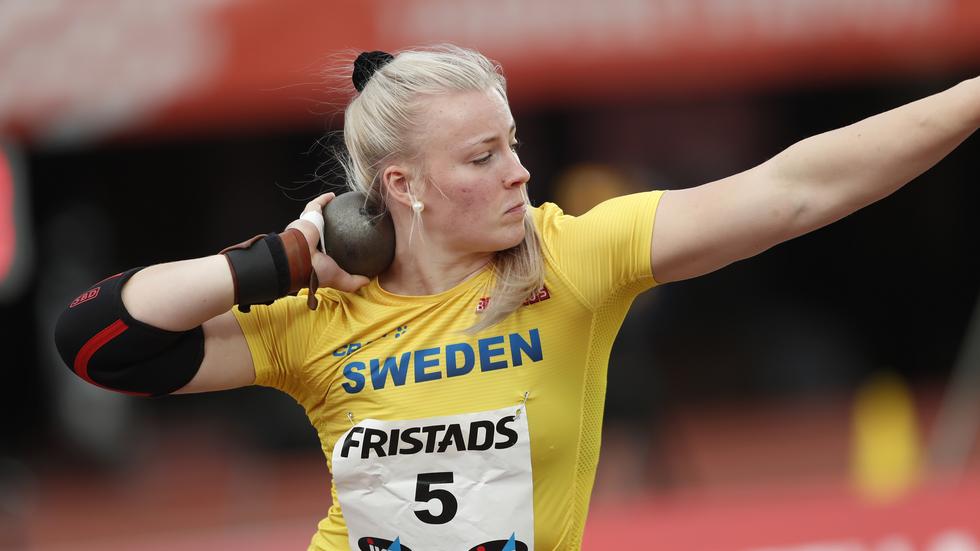 Axelina Johansson var nära en guldmedalj i U23-EM. 