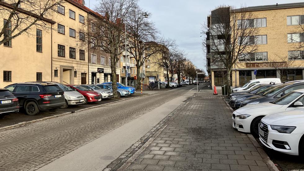 På den första delen av Kanalgatan ska det bli bättre vägar för cyklister och gående. Men på den öve delen av Kanalgatan får bilarna maka på sig där bussen ska fram.