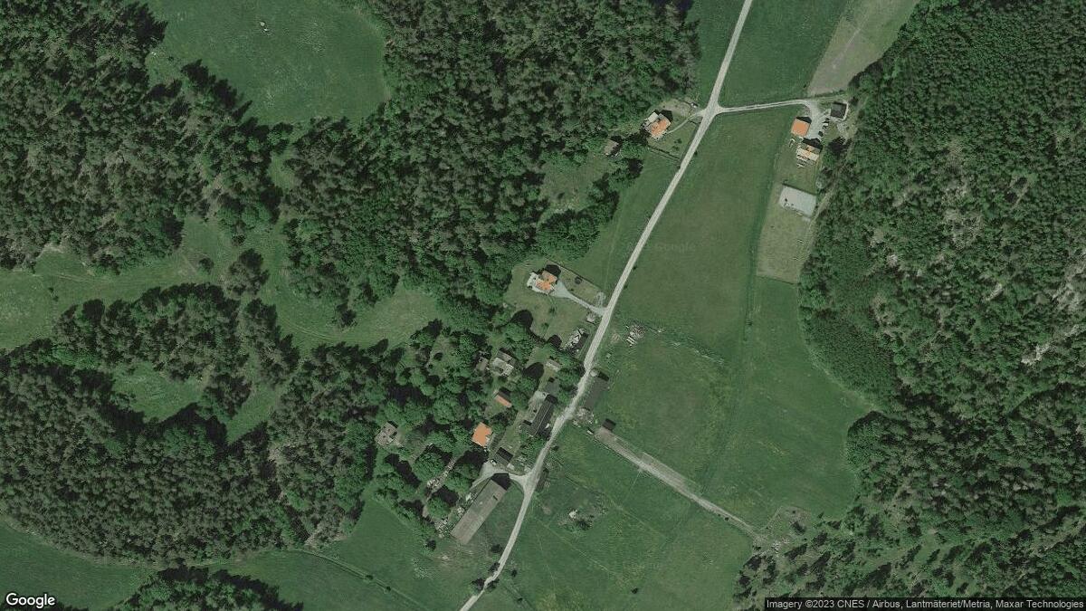 Området kring Gullunge 28. Google Maps