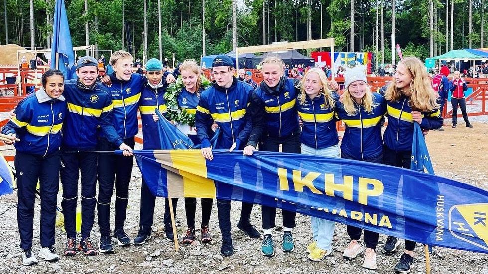 IKHP:s segerlag i Ungdomens 10-mila. Foto: Kjell Holmqvist/IKHP