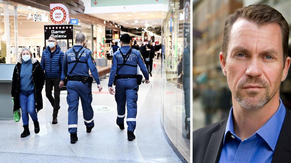 En ny lag ska skydda butiker mot snattare och våldsamma kunder. FOTO: Robert Eriksson och Björn Mattisson.