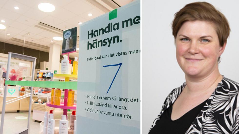 Enligt Johanna Hänninen  på Länsstyrelsen följer de flesta butiker och andra verksamheter man inspekterat reglerna och har man också viljan att göra det.