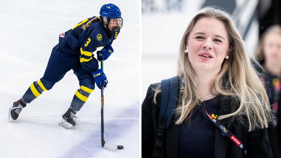 Mira Jungåker, till vardags i HV71, utsågs till bästa back i U18-VM.