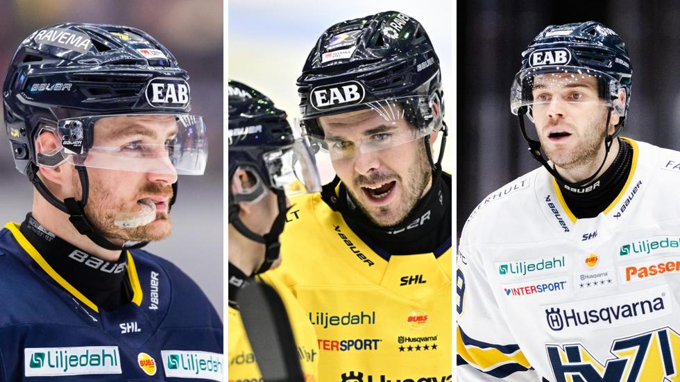 Mikkel Boedker, Nick Shore och Sam Vigneault lämnar HV71.