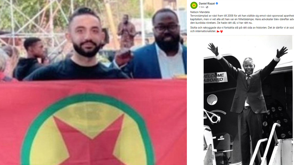 Riazat (V) Om PKK-flaggan: "Den Har Varit Med Under Flera år" – Dala ...