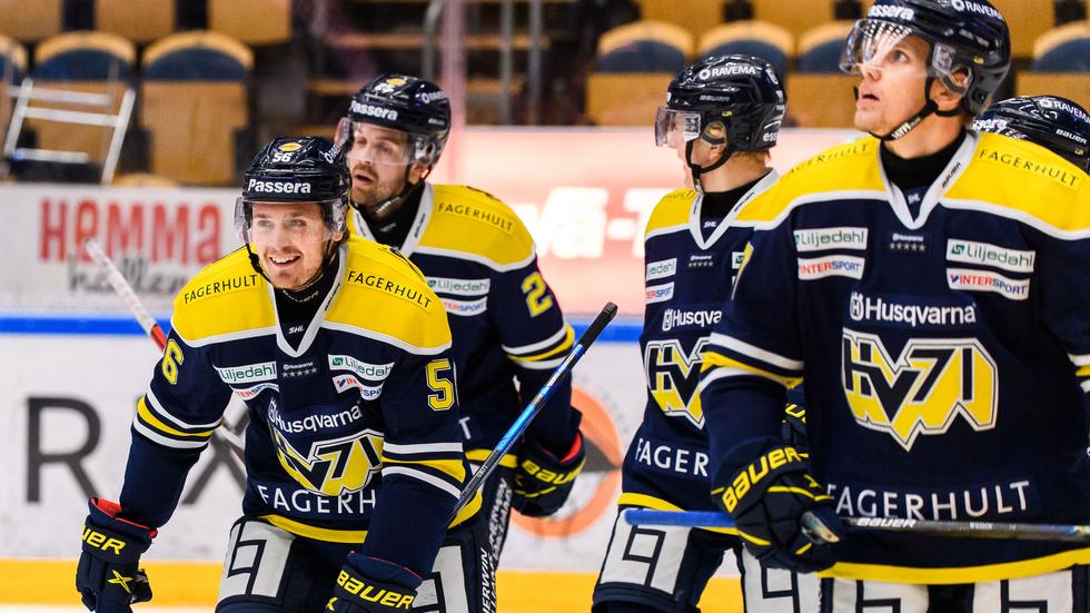 HV71 kommer att spela den uppskjutna matchen mot Linköping den 8 december. Foto: Carl Sandin/Bildbyrån
