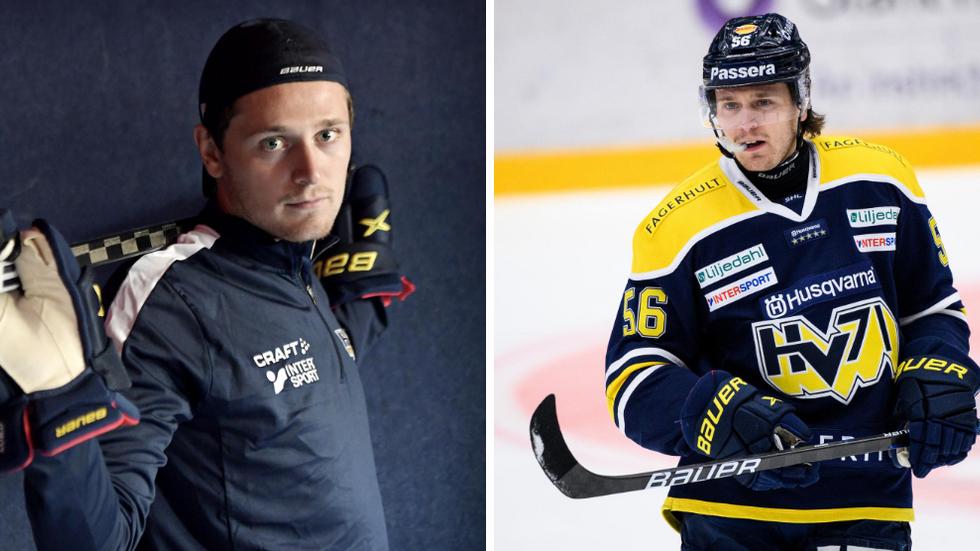 Fredrik Forsberg stannar kvar i HV71. Foto: Robert Eriksson och Carl Sandin/Bildbyrån