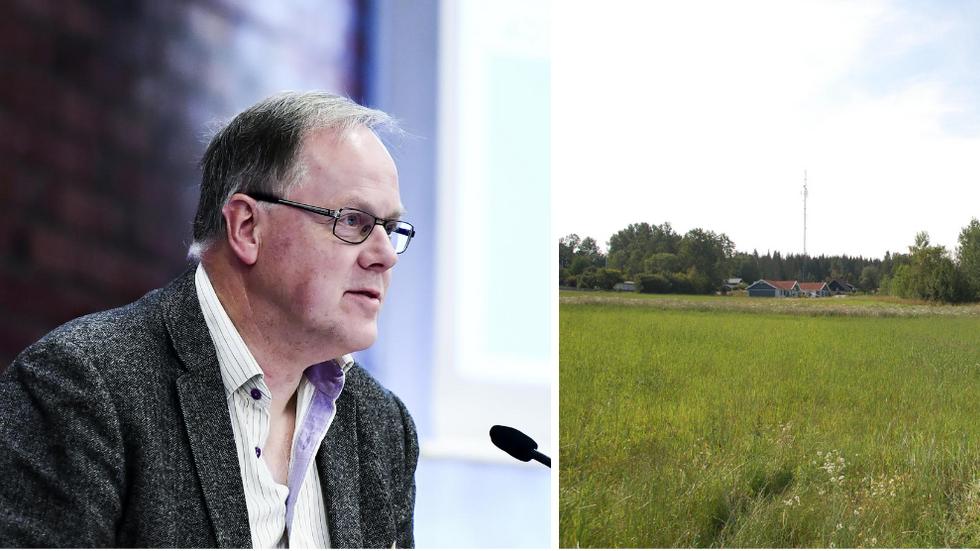 Anders Samuelsson (C) sa att det är förhållandevis enkelt att skapa ny jordbruksmark på igenvuxna marker, men svårare när man ska skapa jordbruksmark av annan mark. 