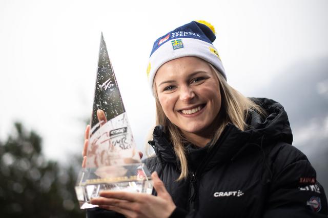 Frida Karlsson vann Tour de Ski 2023.