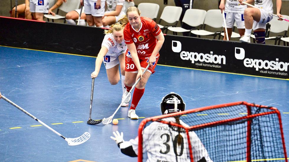 Emmy Rommedahl gjorde ett av JIK-målen i förlustmatchen mot Rönnby.
