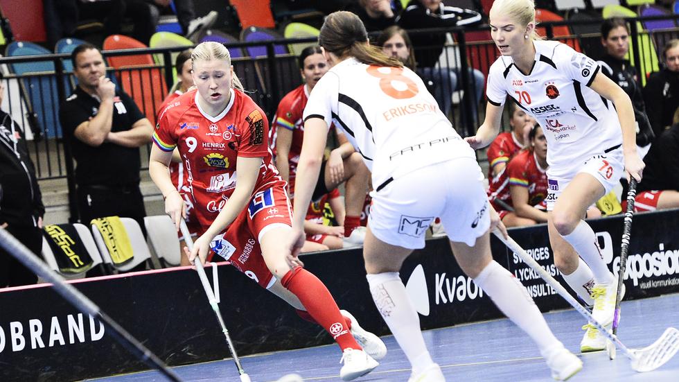Ellen Svensson gjorde två mål under helgens cupspel med JIK.