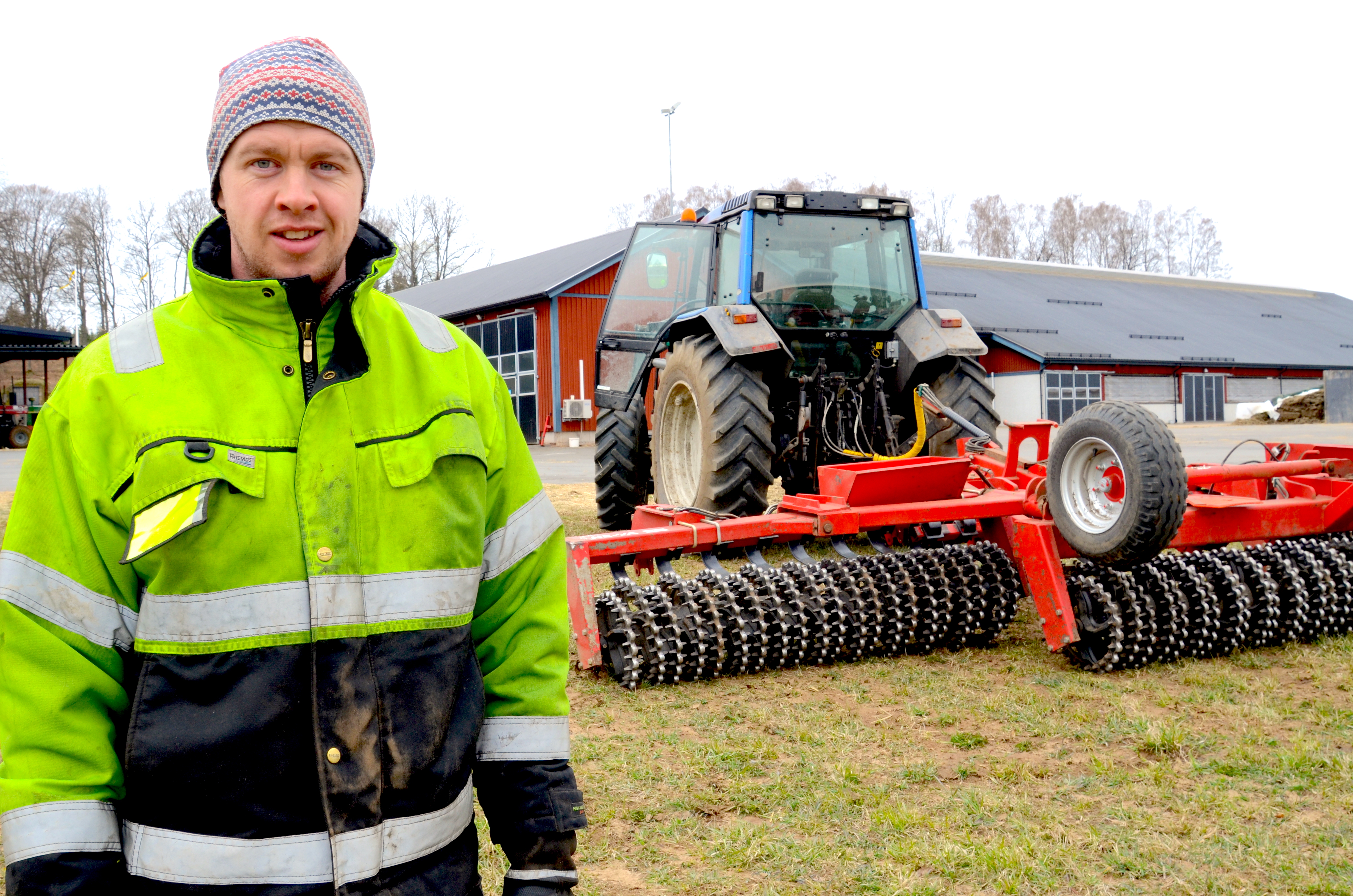 För fyra år sedan satsade Martin Björn på mjölkkor. När vi hälsade på 2019 fanns det 120 mjölkkor och 200 ungdjur på Bratteborgs gård, som han arrenderar.