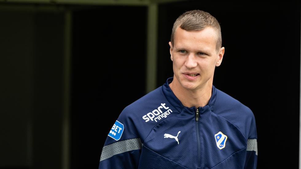 Mittbacken Alexander Berntsson är klar för Jönköpings Södra. 