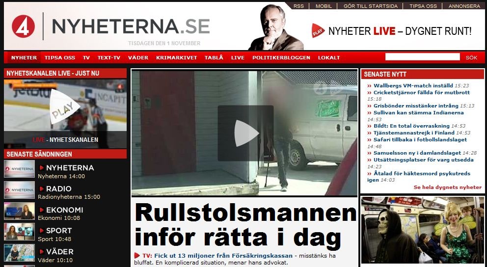 TV4 Skrotar Nyheterna.se - Resumé