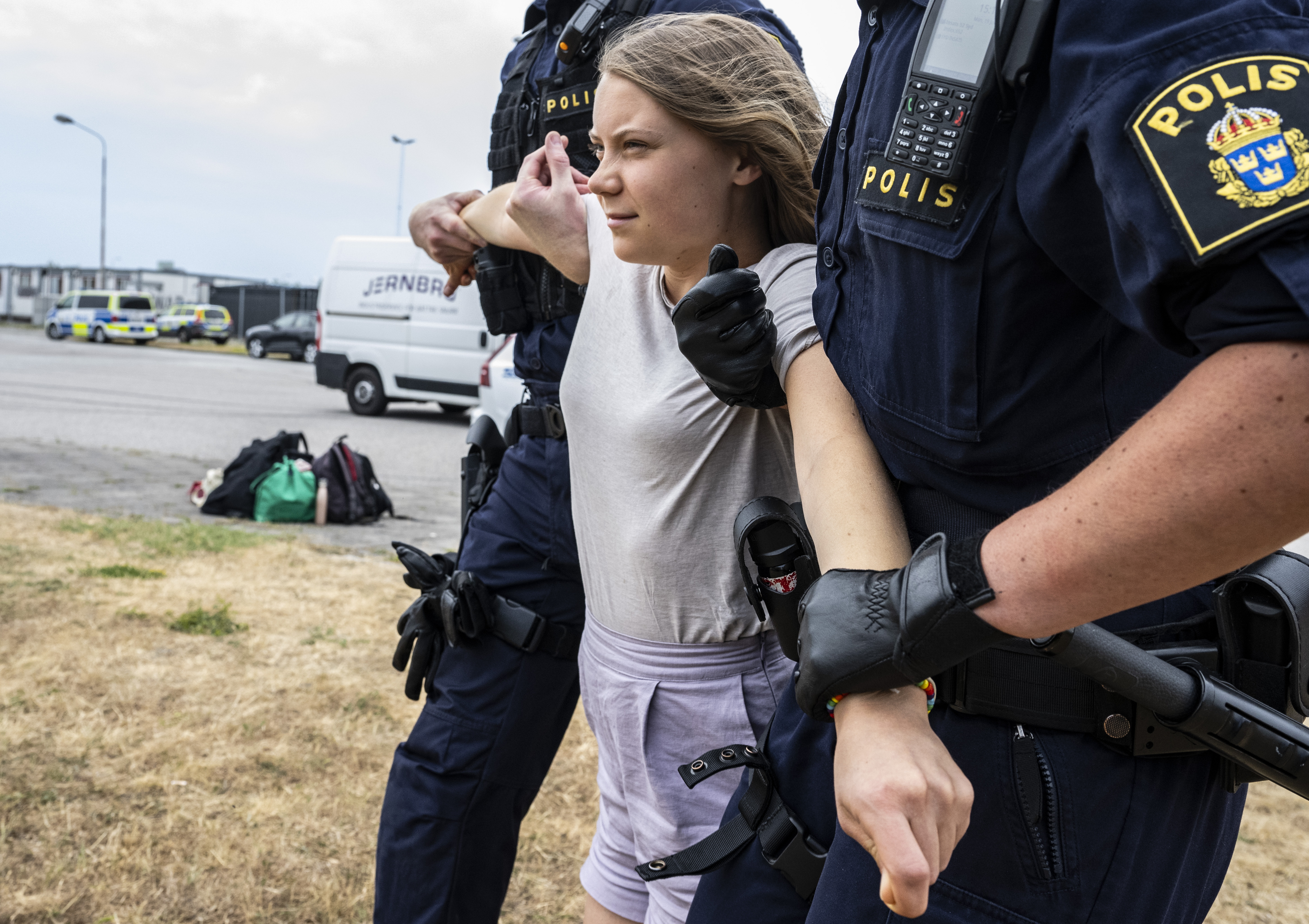 Greta Thunberg åtalas Efter Klimataktion I Malmö Sydsvenskan