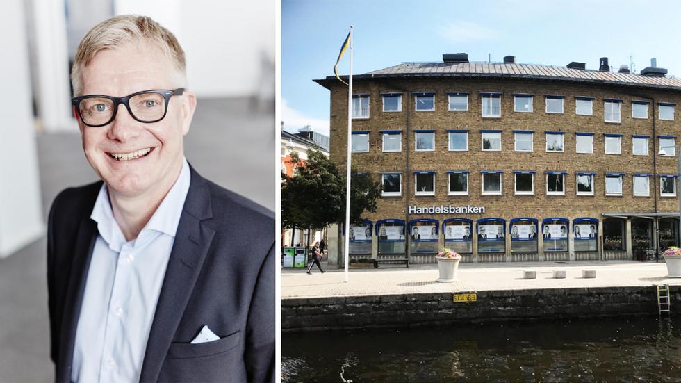 Handelsbanken planerar att flytta från den anrika byggnaden på Hoppets torg till det så kallade Bauerhuset vid Östra torget i Jönköping. 
