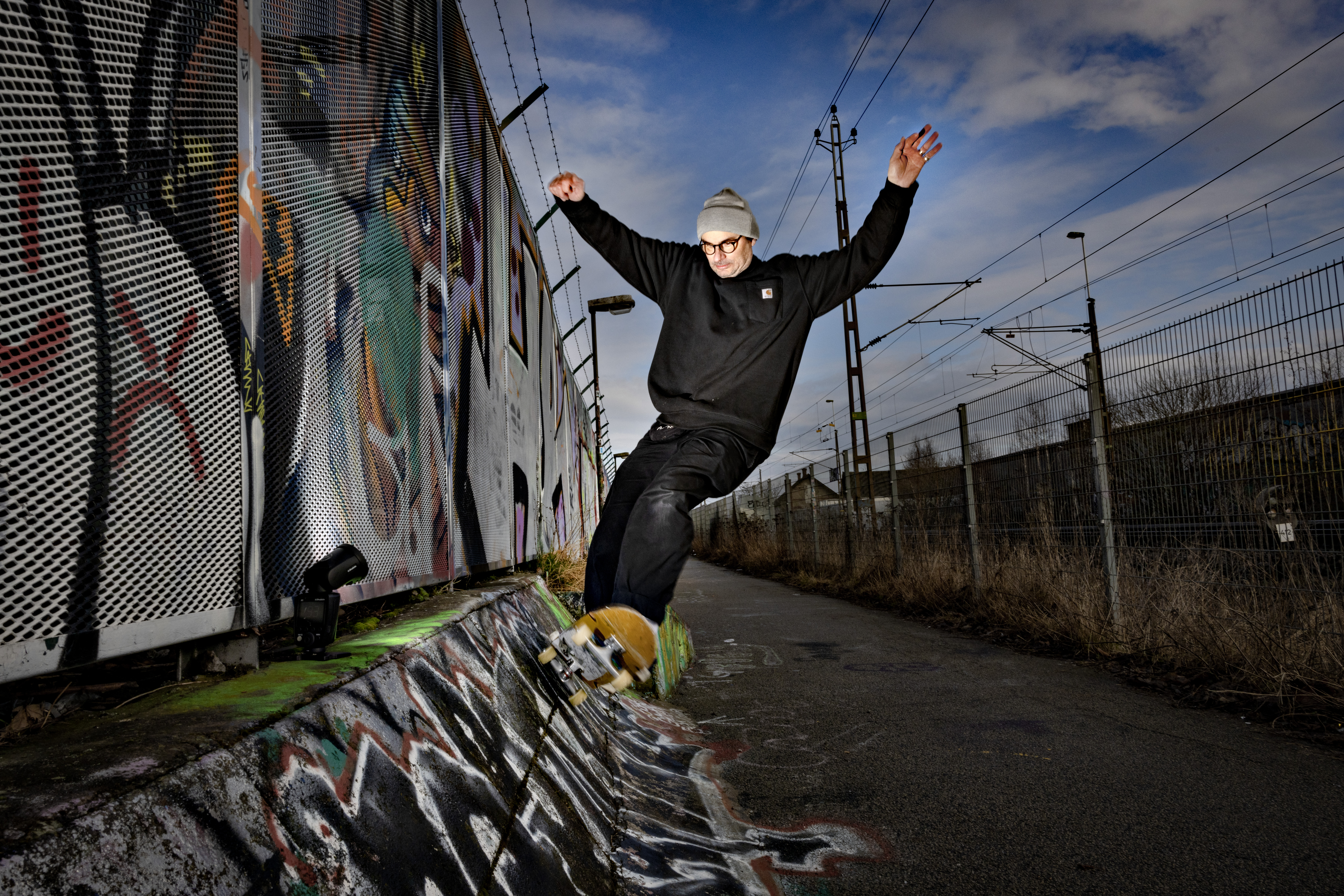 Legendariskt skejtstråk i Malmö kan få laglig graffitivägg