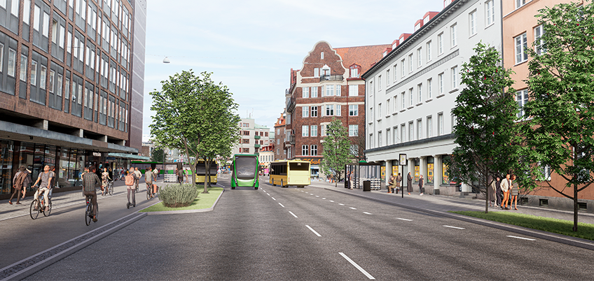 Nya Cykelbanor Och Färre P Platser I Nya Malmöexpressens Spår Sydsvenskan