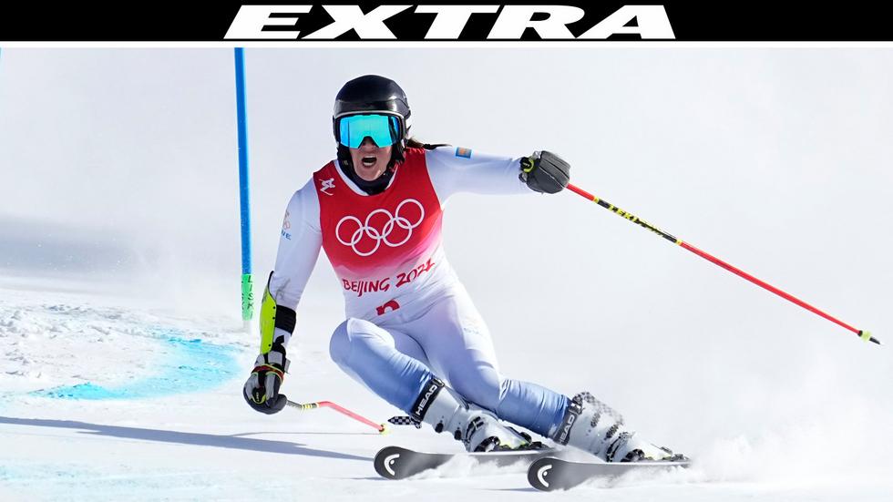 Sara Hector vann Sveriges tredje guld i OS i Peking. Bild: TT.