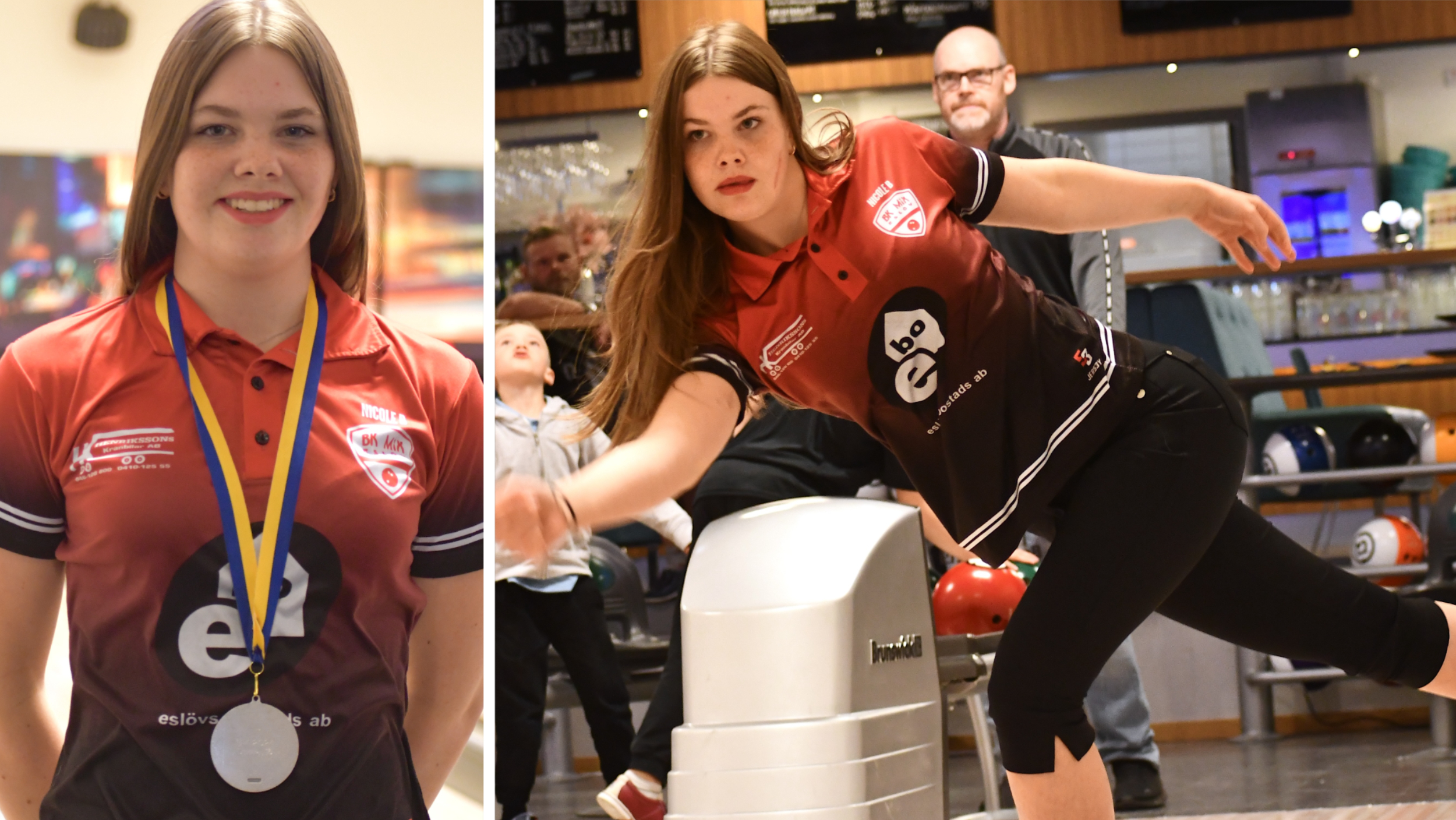 Nicole är Eslövs nya bowlingstjärna: ”Vill alltid utmana mig själv ...