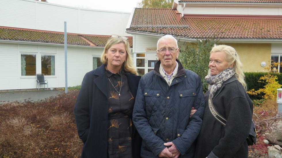 Anna-Karin Widegren, Lennart Eng och Kristina Sjö upplever vården och omvårdnaden här som ovärderlig. De tycker att det skulle finnas fler sådana här platser. 