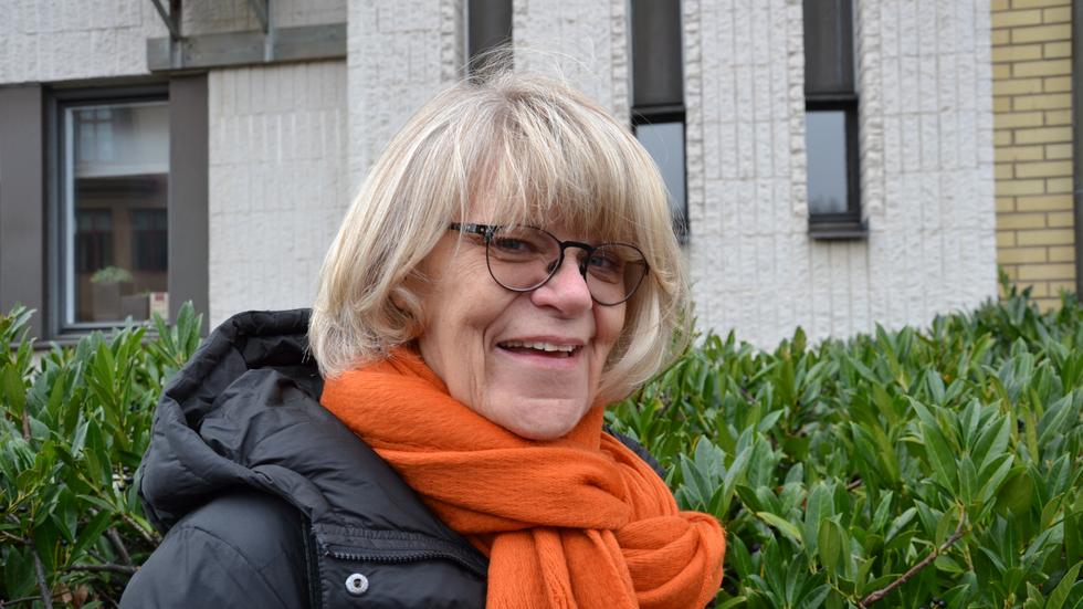 Iréne Linddahl är samordnare på Kyrkhjälpen Södra Vätterbygden. Hon hoppas att EU-migranter väljer att åka hem i vinter, då Kyrkhjälpen inte kan erbjuda något tillfälligt boende. 