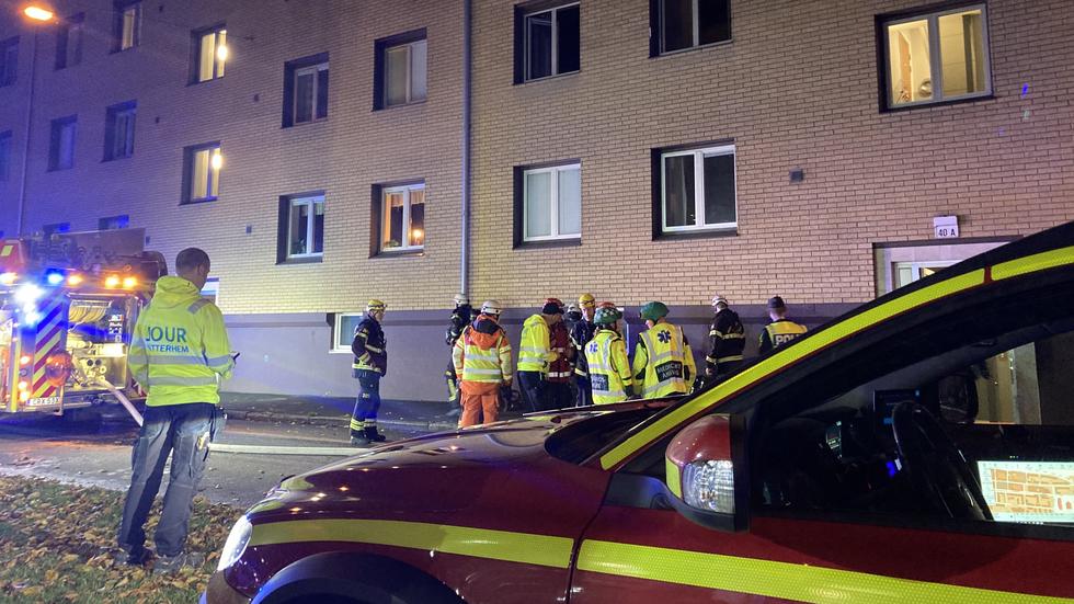 Två dagar har gått sedan den lägenhetsbrand i centrala Jönköping, där en kvinna i 80-årsåldern avled.