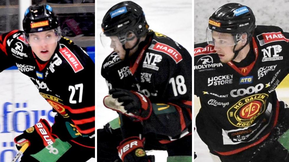 Felix Wermelin, Gustav Särenborg och Karl Smedberg fortsätter alla i HC Dalen över kommande säsong. 