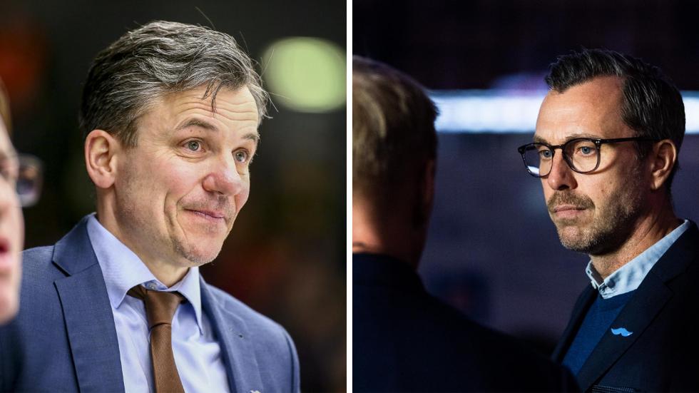 Både Fredrik Stillman och sportchefen Johan Hult är belåtna med att Stillman är tillbaka i HV som assisterande tränare. Foto: Ola Westerberg/Mathias Bergeld/Bildbyrån.