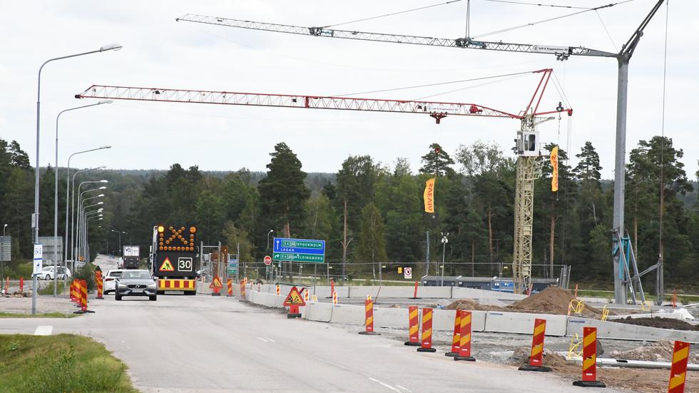 Nu verkar det ljusna för den stillastående ombyggnationen av E4 genom Ljungby kommun.