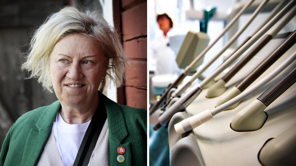 Carina Ödebrink (S) har tillsammans med övriga S-riksdagsledamöter från länet  skrivit en motion om  reformer för tandvårdssystemet.