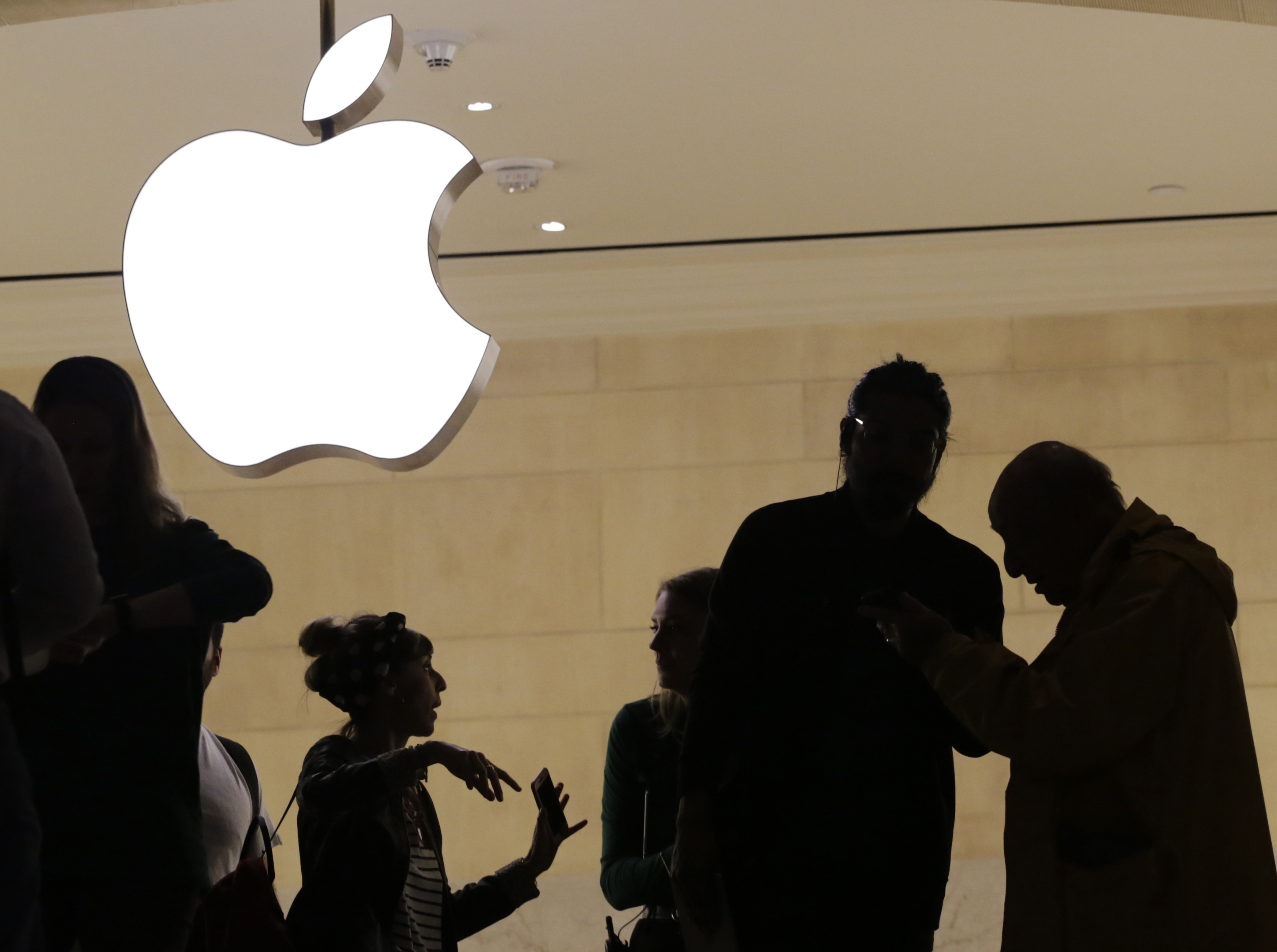 Året har inletts med stora kursfall för Iphonetillverkaren Apple. Arkivbild