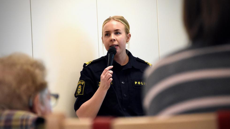 Maja Karlsson, kommunpolis i Södra Vätterbygden, ser positivt på länsstyrelsens grepp för att få en bild av hur narkotikaanvändningen ser ut.