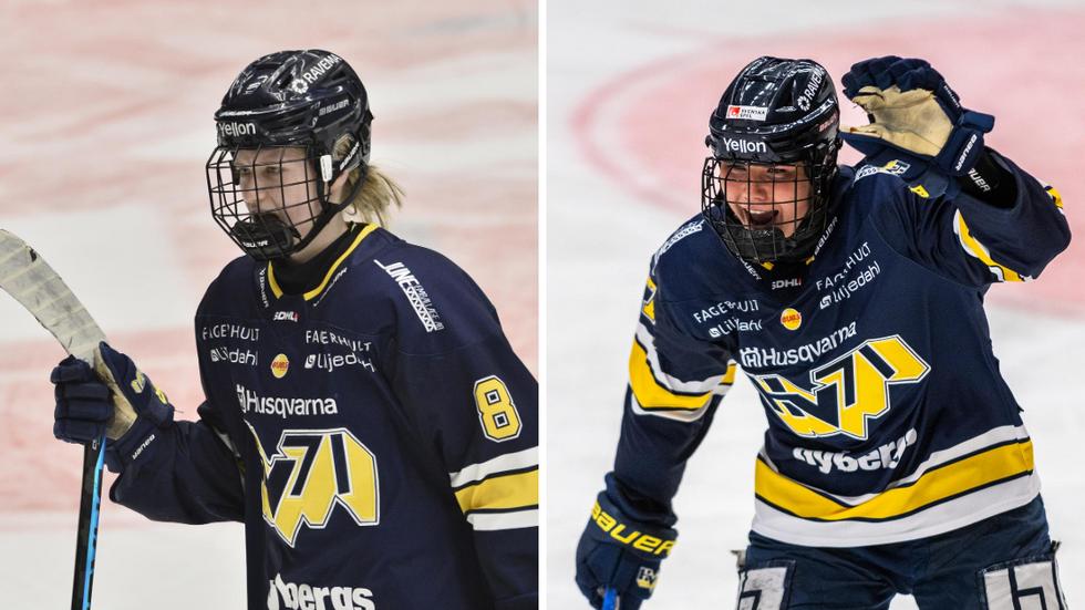 Två gånger Svensson, Hilda och Elin drog ett enormt tungt lass mot Brynäs när HV sensationellt vann efter förlängning.