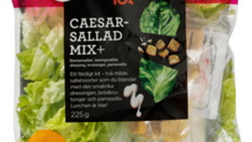 Ica återkallar sina påsar med Caesarsallad sedan det upptäckts att produkten kan innehålla spår av soja. Pressbild.