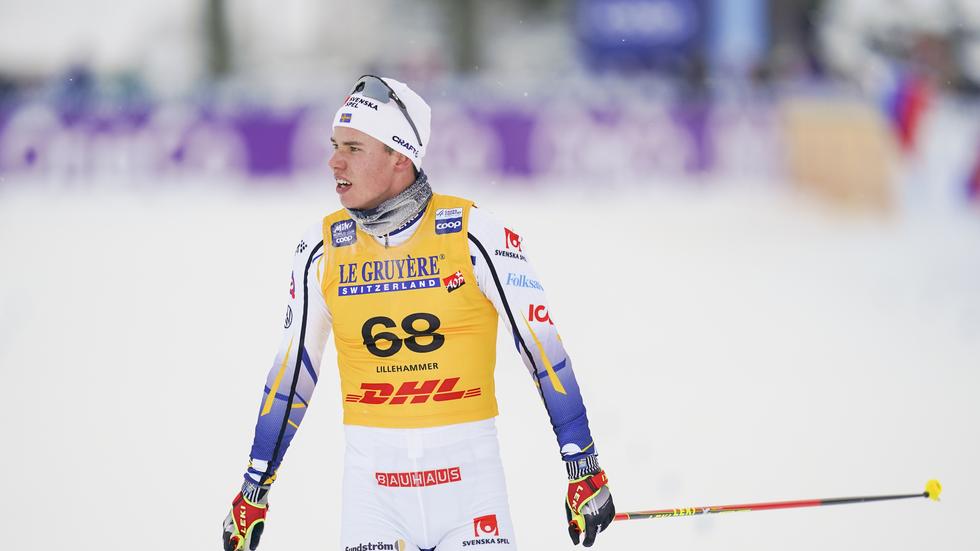 Leo Johansson testade positivt för covid-19 för tio dagar sedan, nu räknar han med att kunna åka till OS i Peking. Bild: TT.