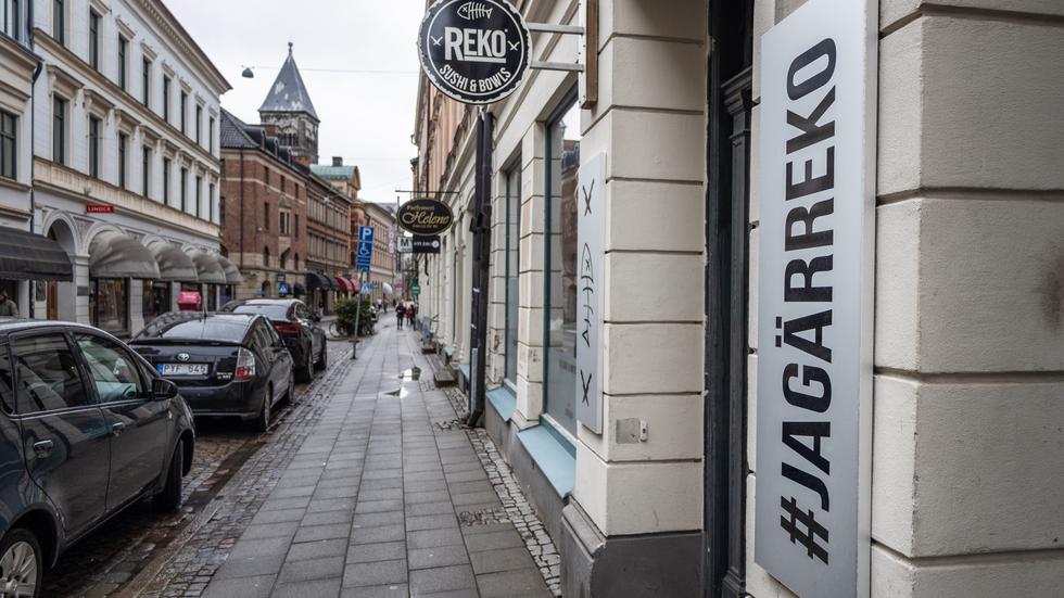 Sushirestaurangen Reko ligger på Klostergatan i centrala Lund. 