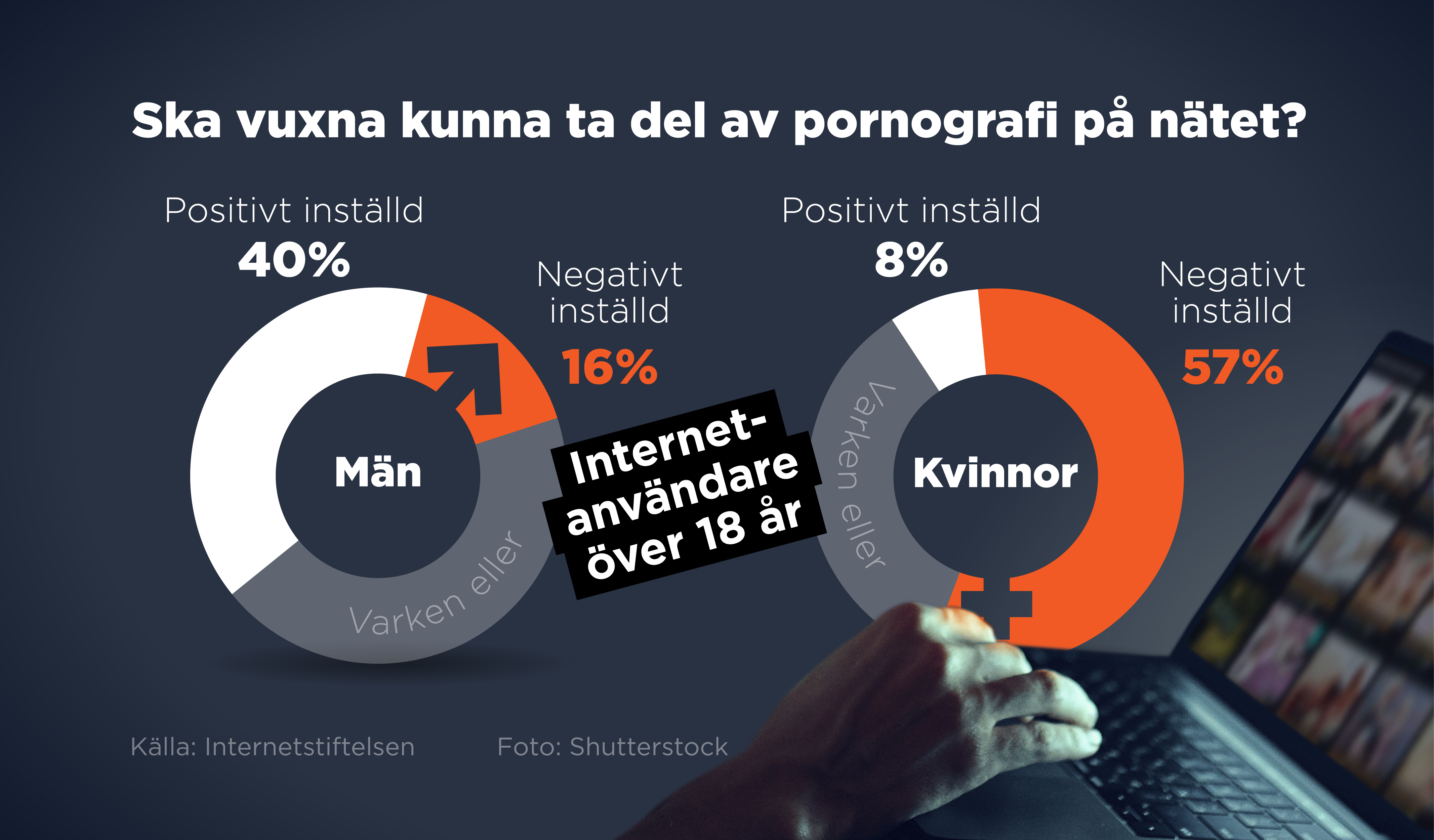 Ny undersökning: Stora skillnader i inställning till porr – Nerikes  Allehanda