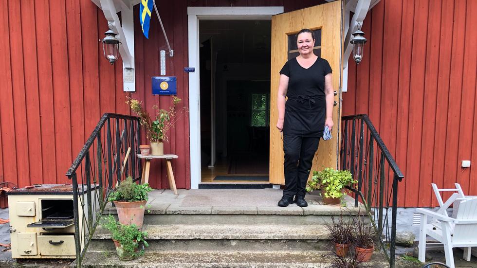 Mie Lagehäll flyttade tillbaka till ön 2013 och driver i dag Visingsö pensionat. 